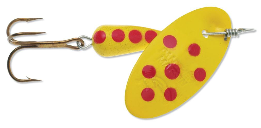 Panther Martin Fishing Lure 6 Pm-sp-y 1/4 Oz Spinner Spotted Yellow for  sale online