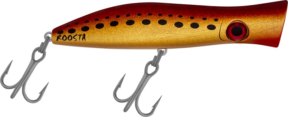 Halco Rooster Popper 135 Topwater Popper - 5.3 Inch - Picture 9 of 17