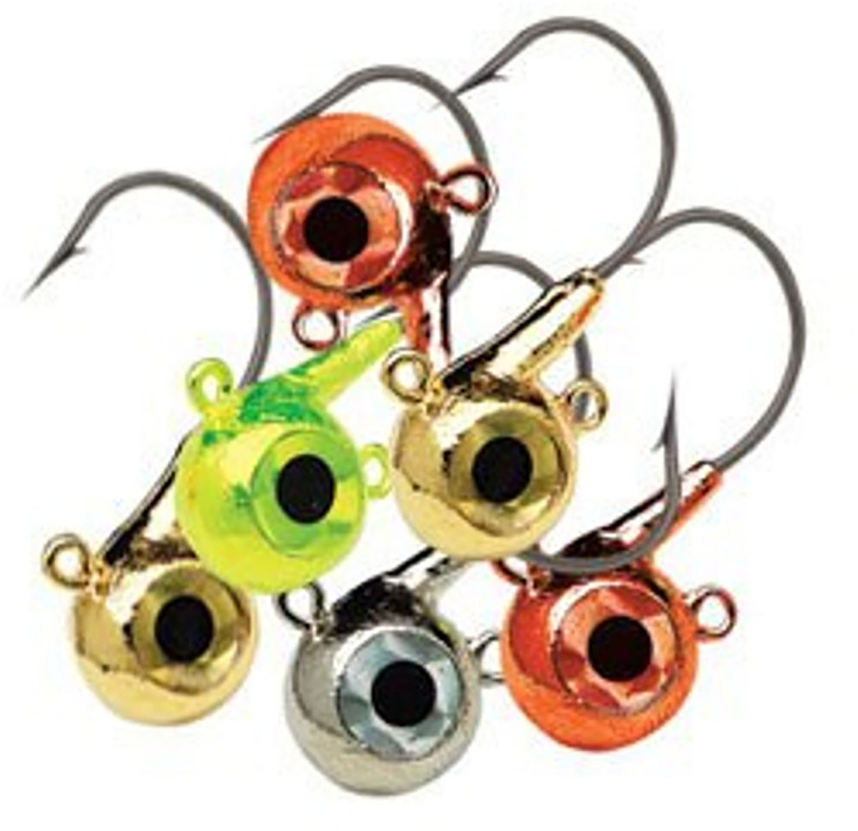 Northland Tackle Metallic Fire-Ball Jighead - 6 Pack