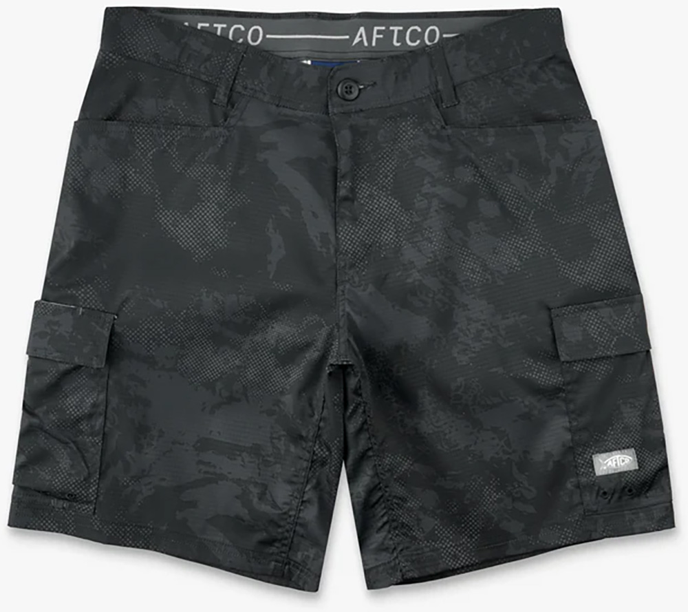 AFTCO Deckhand Camo Cargo Shorts