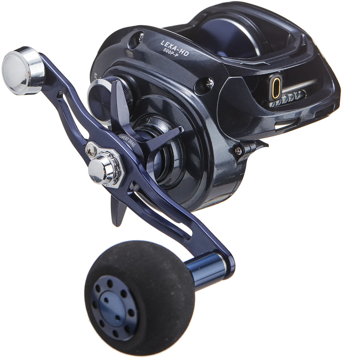 daiwa 500 reel Daiwa LX-HD500HL-P Lexa HD 500 Baitcasting Reel