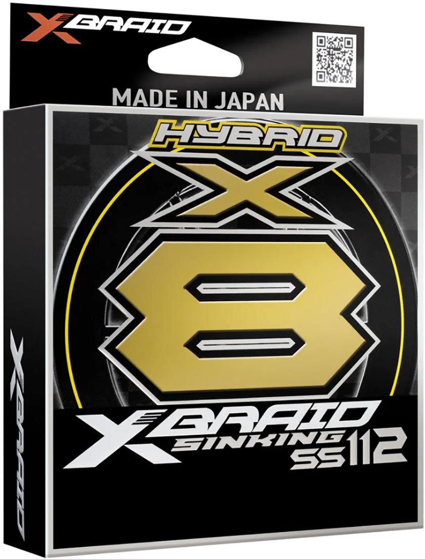 Daiwa X8 Sinking X-Braid High-Vis Yellow – 165 Yard Spool