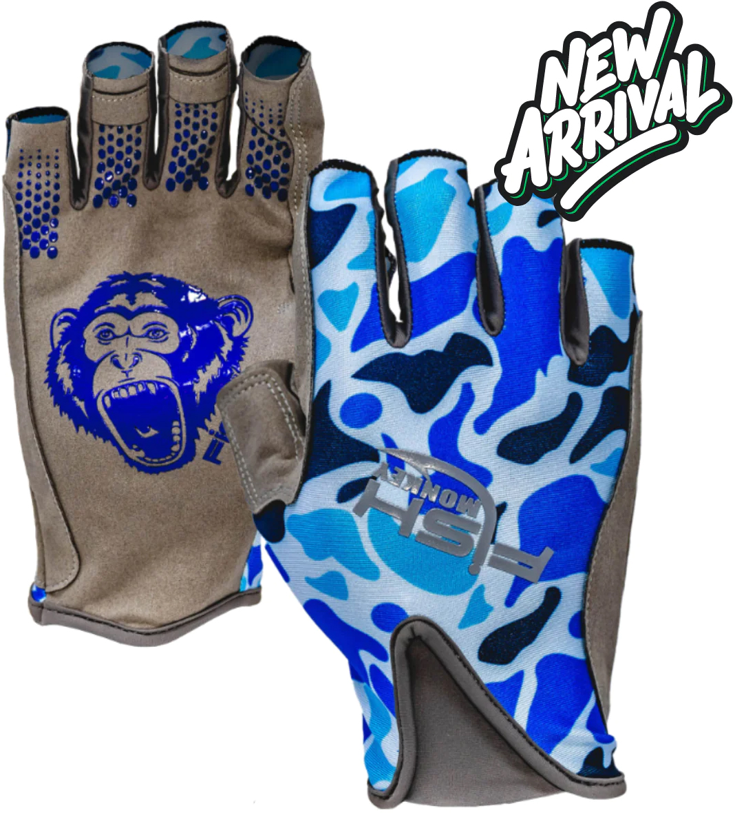 Fish Monkey FM21 Pro 365 Guide Gloves UPF 50+ Sun Protection Fishing Gloves - Picture 7 of 10