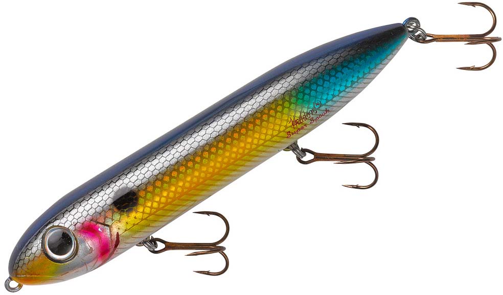 Heddon Super Spook Lure Wounded Shad 5in for sale online