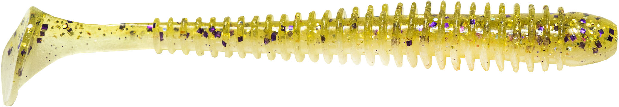 Keitech Swing Impact 4 inch Paddle Tail Ribbed Swimbait 8 pack Bass Fishing Bait - Picture 5 of 47