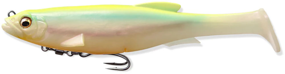 Megabass Magdraft Pre-Rigged Soft Plastic Swimbait - 5 Inch
