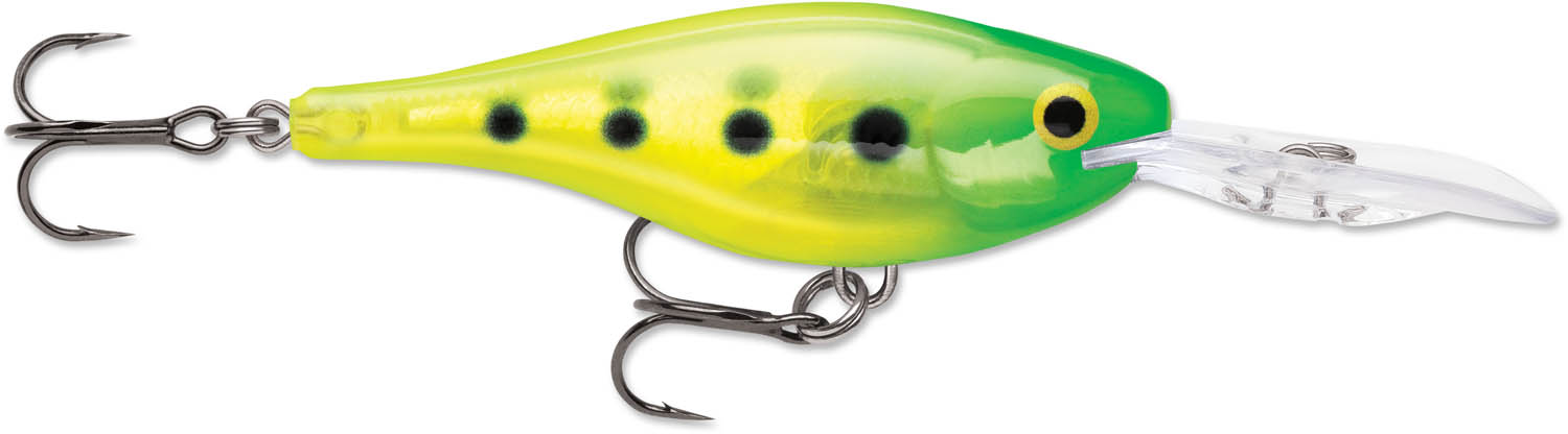 RAPALA GLASS SHAD RAP GSR-07 Crankbait Glass Perch Color NIB