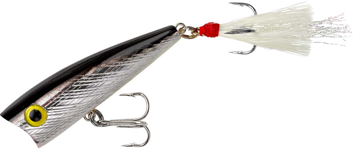 Rebel Teeny Pop R Foxy Momma Bass Popper Topwater Surface Lure