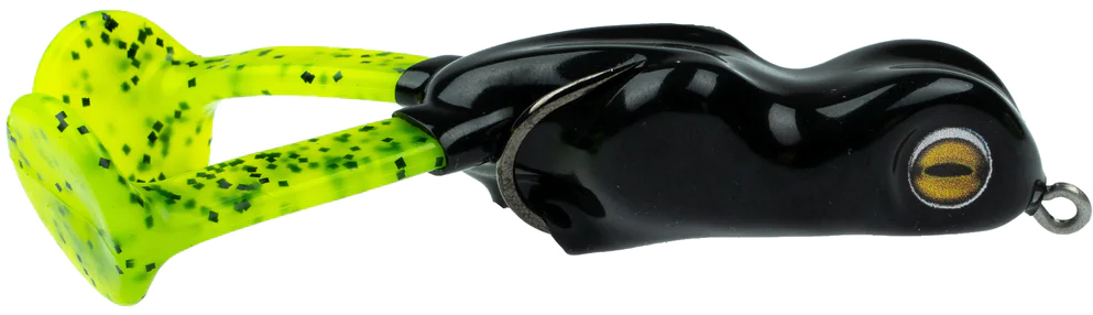 Color:Black Green:Scum Frog Big Foot Frog - 3/8 oz