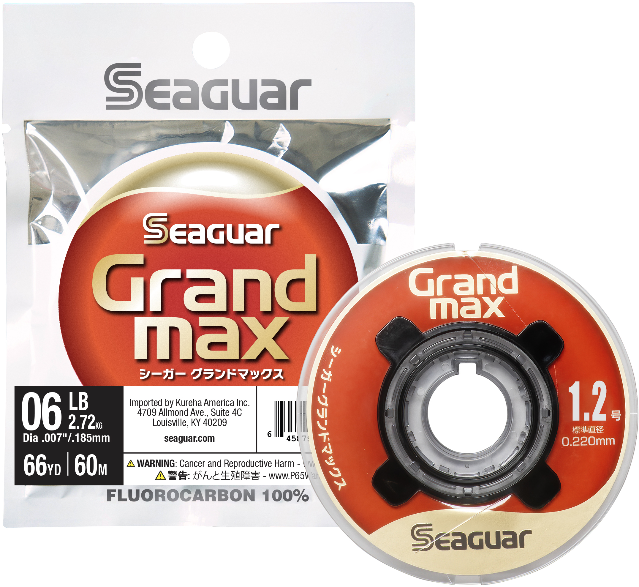 Seaguar JDM Grand Max Leader Material – 66 Yard Spool