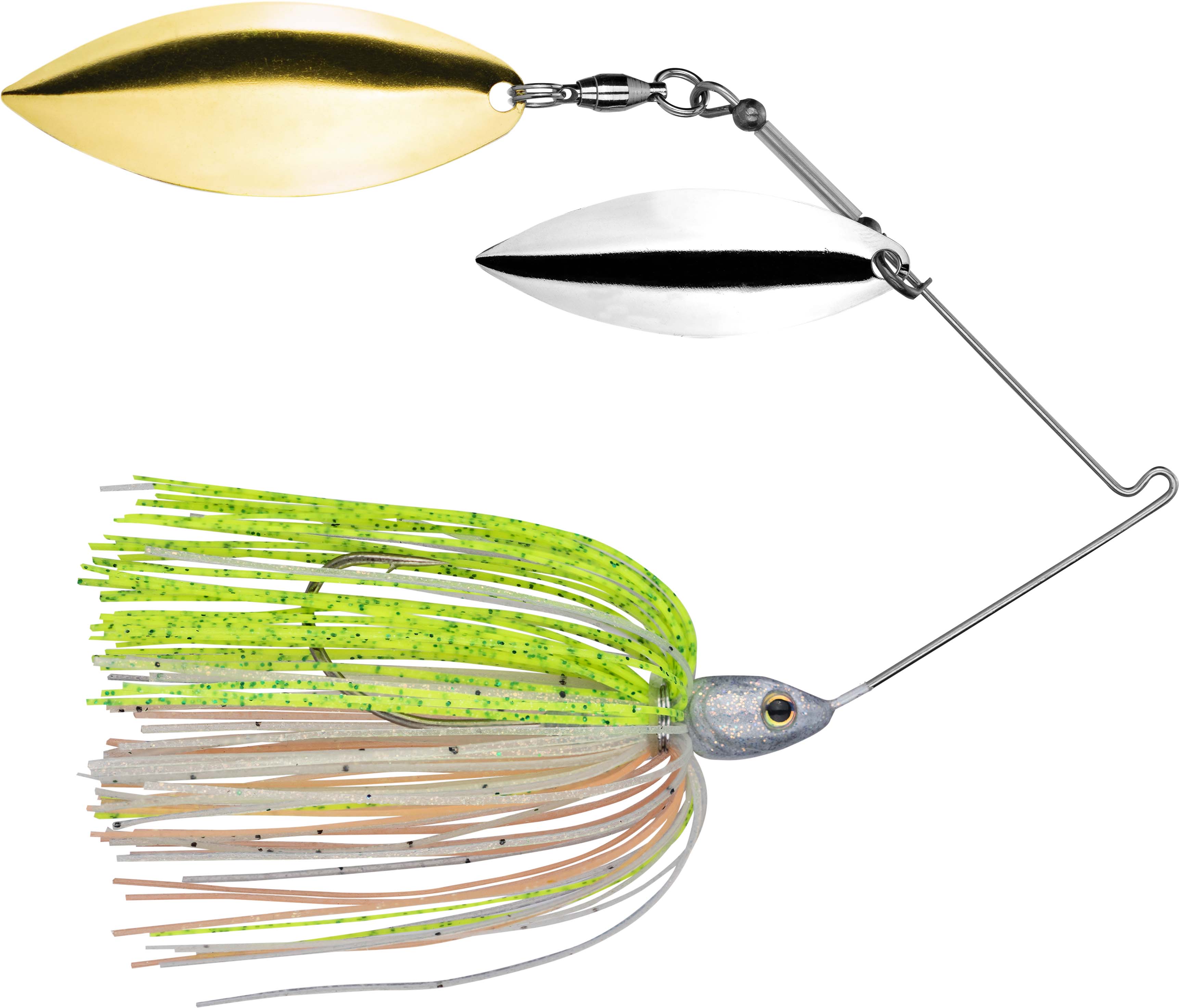 Strike King Tour Grade Double Willow Spinnerbait 3/8 or 1/2 oz. Bass Wire Bait - Picture 14 of 16