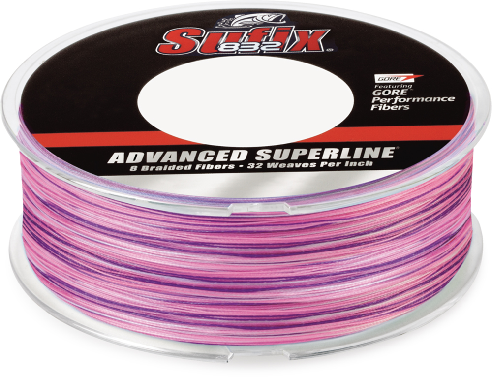 Sufix 832 Advanced Superline Sunrise Braided Line – 600 Yard Bulk Spool