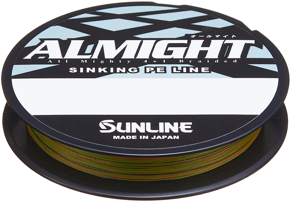 Sunline Almight HSG Olive Camo Braided Line Standard Spools – 165 Yards