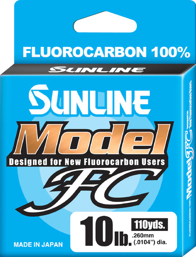 Sunline Model FC Fluorocarbon Mainline – 110 Yard Spool