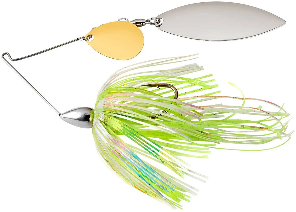 War Eagle Tandem Colorado Willow Nickel Frame Spinnerbait - 1/2 oz