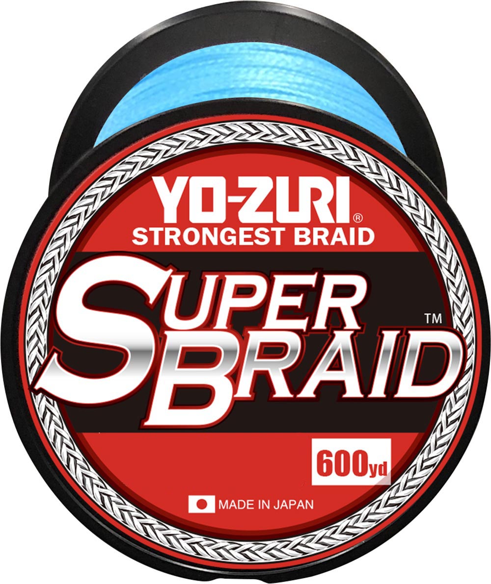 Yo-Zuri SuperBraid Blue – 600 Yard Spool