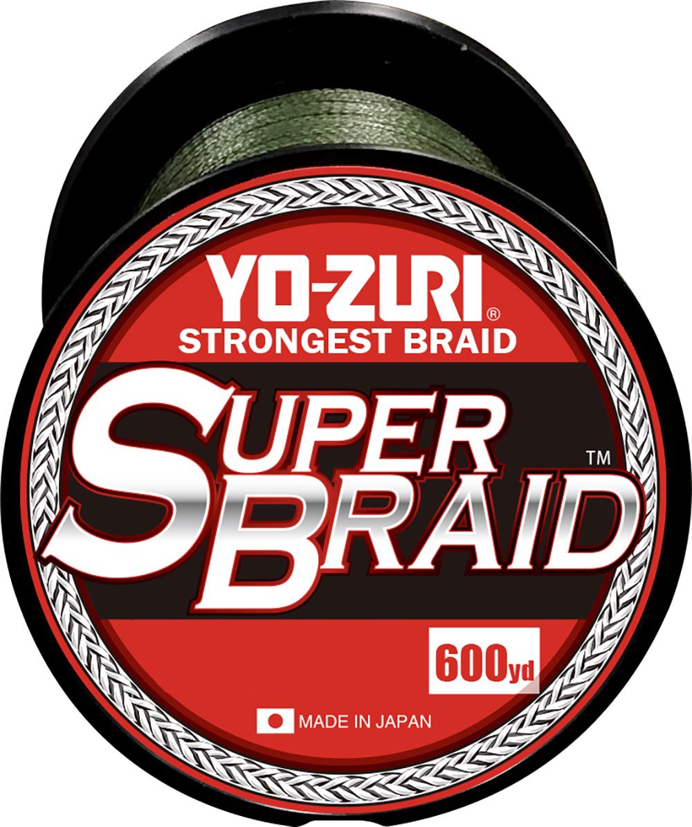 Yo-Zuri SuperBraid Dark Green – 600 Yard Spool