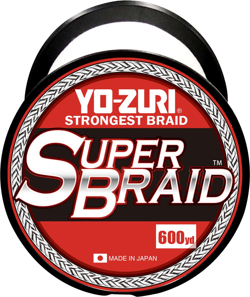 Yo-Zuri SuperBraid White – 600 Yard Spool