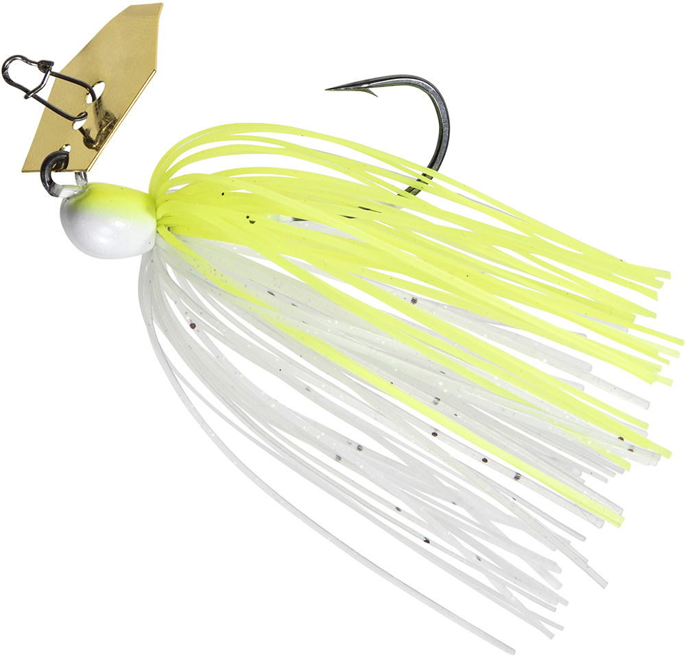 Z-Man ChatterBait MiniMax 1/4 Oz – Esche A Lama Per Pesca Al Bass – Colore Bluegill, Gancio 2/0, Vibrazione Compatta - 4