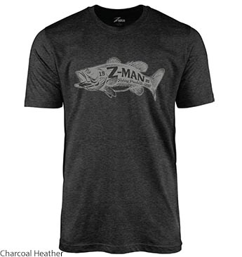 Z-Man Bad Azz Bass TeeZ Short Sleeve Bass Fishing Z-Man ElaZtech