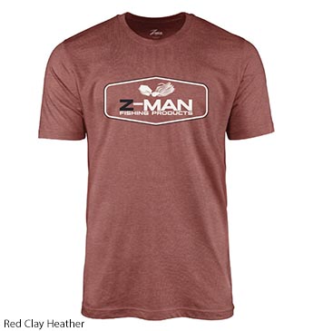Z-Man CrawZ TeeZ Short Sleeve T-Shirt Soft Plastic Crawfish Zman Graphic Tee 